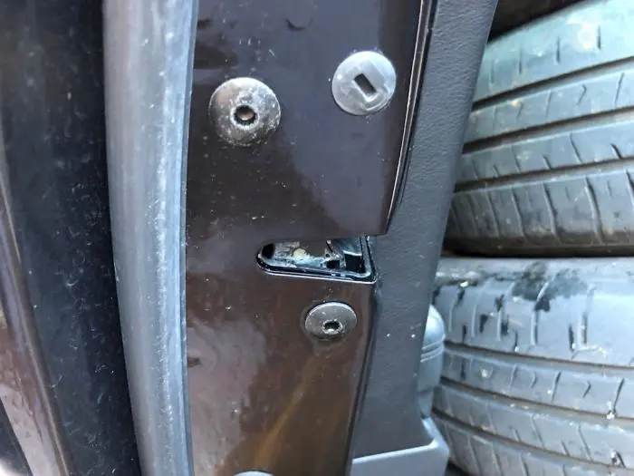Mechanizm blokady drzwi lewych tylnych wersja 4-drzwiowa Volkswagen Passat